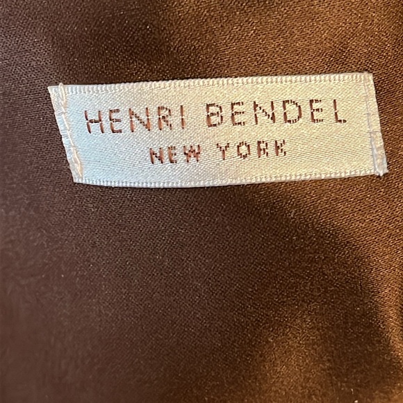 Henri Bendel for Bath and Body Works, Brown Satin Wristlet - Picture 7 of 11